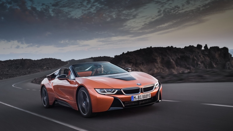 Αποκάλυψη για την υβριδική ντίβα BMW i8 Roadster (pics & vid)