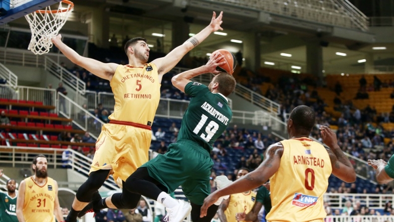 Παναθηναϊκός - Ρέθυμνο 91-69