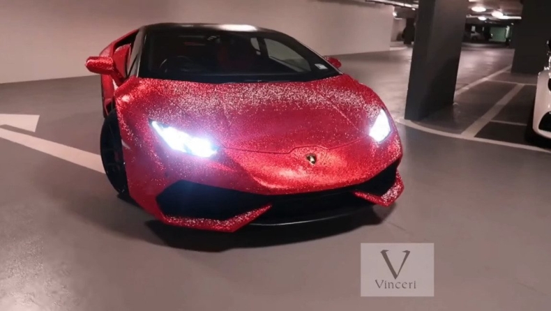 Mία Lamborghini με τη λάμψη 1,3 εκατ. κρυστάλλων (pics & vid)