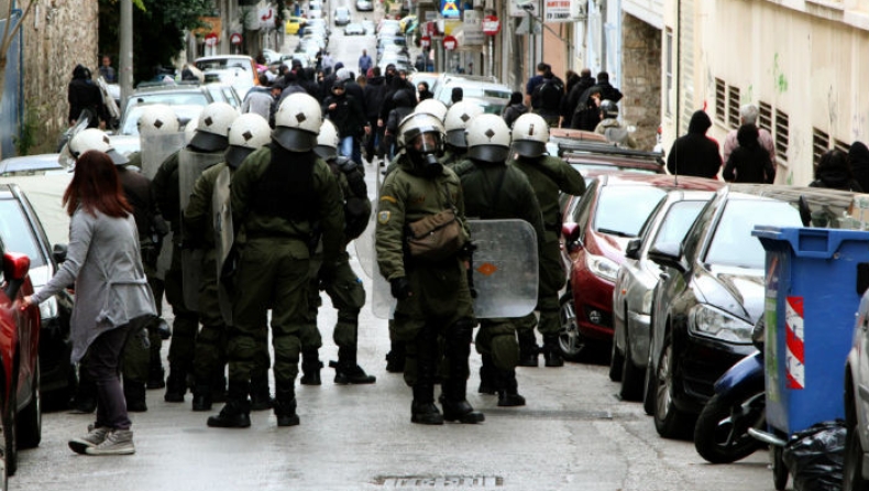 Επιχείρηση της ΕΛ.ΑΣ. για καταλήψεις κτηρίων σε Εξάρχεια και Κουκάκι