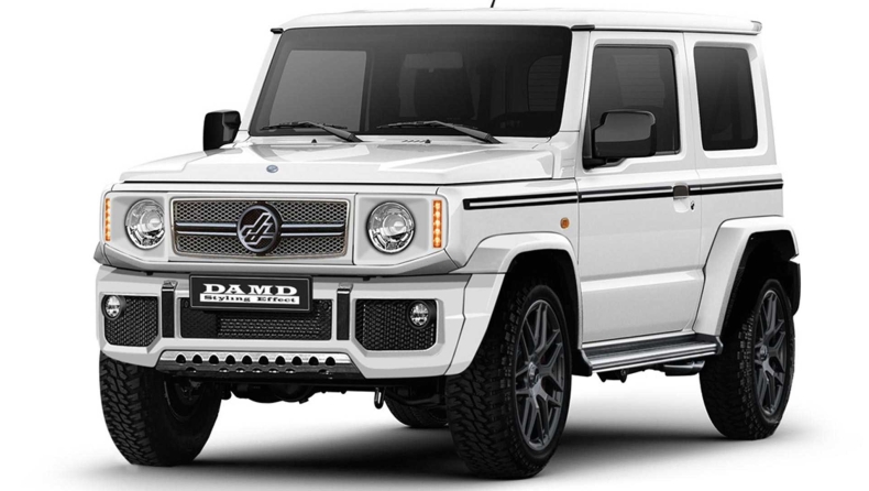 Tο Suzuki Jimny μεταμορφώνεται σε Mercedes G-class