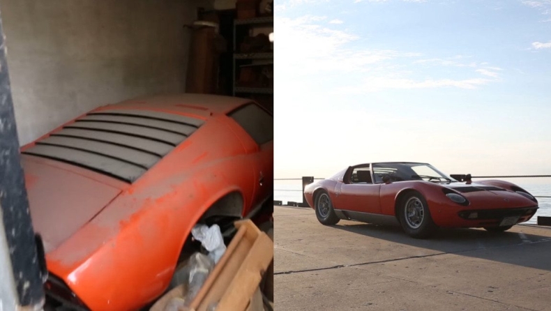 H «ανάσταση» μίας Lamborghini Miura (vid)