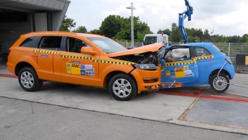 Tα νέα crash test θα «νοιάζονται» για τα μικρότερα μοντέλα!