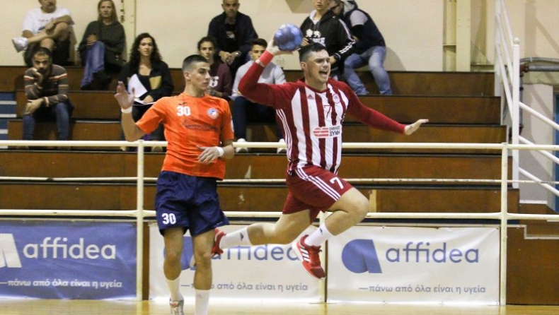 Έκτη νίκη στη Handball Premier για τον αήττητο Ολυμπιακό