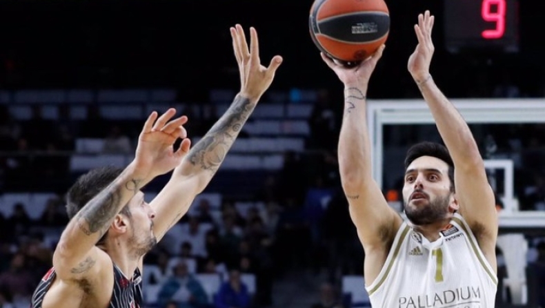 Ρεάλ - Αρμάνι 76-67: Καλό σερί η μία, κακό η άλλη