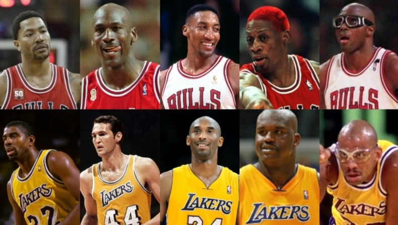 All Time Bulls vs All Time Lakers: Ποιος θα νικούσε; (poll)