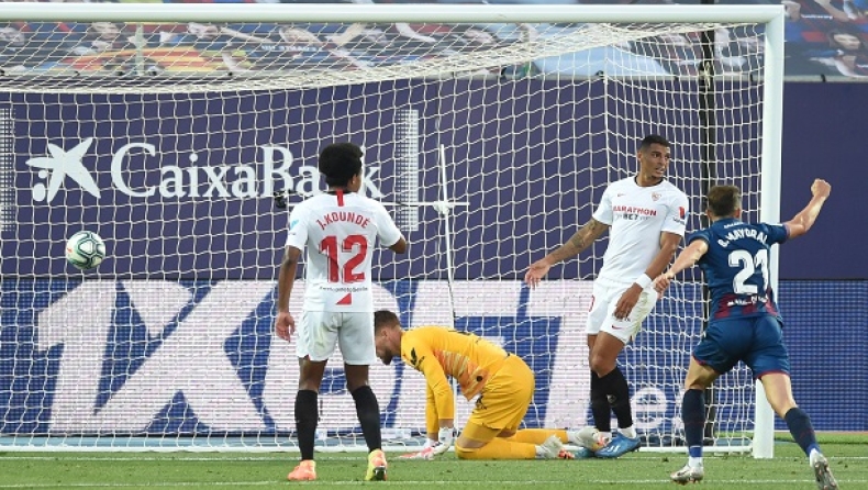 Λεβάντε – Σεβίλλη 1-1: Εχασαν το τρίποντο στο 87' οι Σεβιγιάνοι (vid)