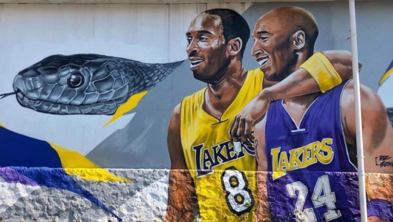 Κόμπι: Εντυπωσιακά graffiti για τον «Black Mamba» στην Κίνα! (pics)