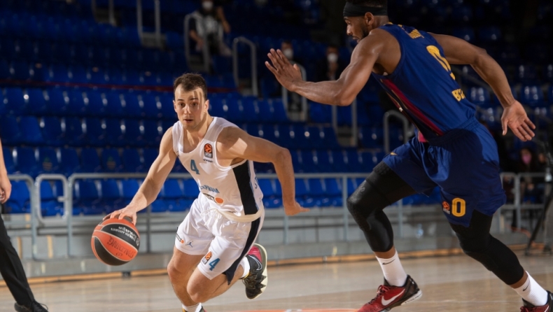 Μπαρτσελόνα-Ζενίτ 74-76: Break με υπογραφή Πάνγκος και... Πασκουάλ! (vid)