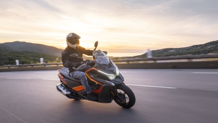 Kymco DT X360: To scooter της μεγάλης φυγής