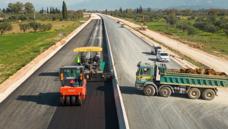 Στο 45% η πρόοδος του Αυτοκινητοδρόμου Πατρών - Πύργου, πότε παραδίδεται