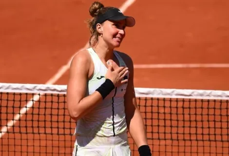 H Μπεατρίζ Χαντάντ Μάια στο Roland Garros