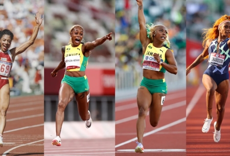sprinters 100m world record