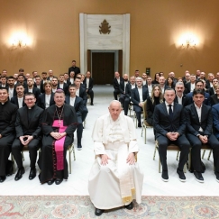 Η Εθνική Κροατίας στο Βατικανό