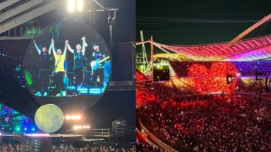 «Ακόμα να συνέλθω από τη χθεσινή βραδιά»: Ο ουρανός της Αθήνας γέμισε αστέρια και το Twitter συγκινήθηκε με τη συναυλία των Coldplay (vid)