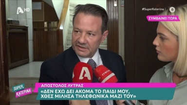 Λύτρας: «Αισχρή η πράξη μου, αηδίες ότι έριξα 30 μπουνιές» (vid)