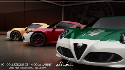 Alfa Romeo 4C «Nicola Larini»: Φόρος τιμής σε μια εμβληματική καριέρα (vid)