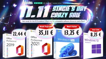 Το GoDeal24 γιορτάζει την Ημέρα των Singles με το Office 2021 Pro keys με 35.11€