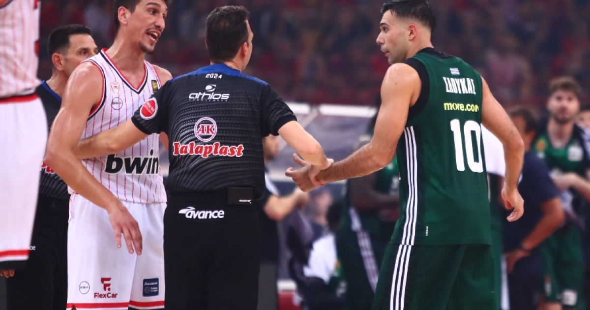 Olympiacos – Panathinaikos: SEF derby match sheet